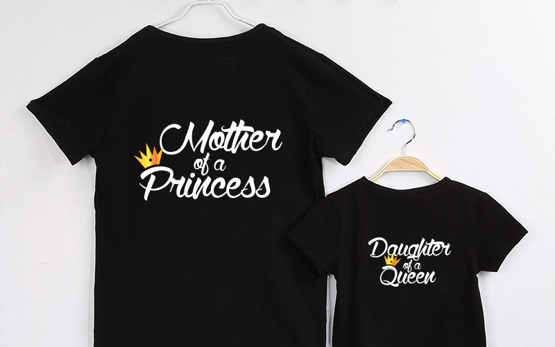 pasujące koszulki dla mamy i dziecka